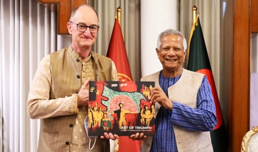 জার্মানি বাংলাদেশের উন্নয়নের নির্ভরযোগ্য অংশীদার: প্রধান উপদেষ্টা